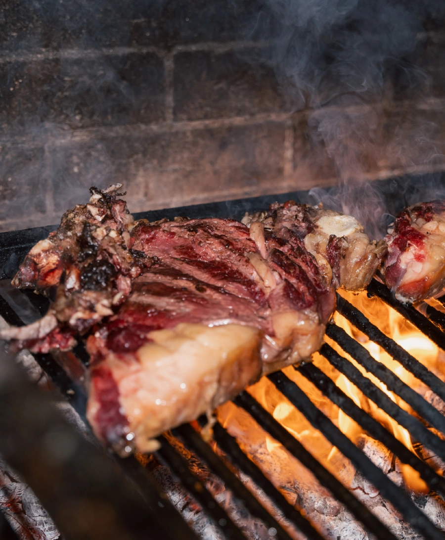 chuletones a la parilla