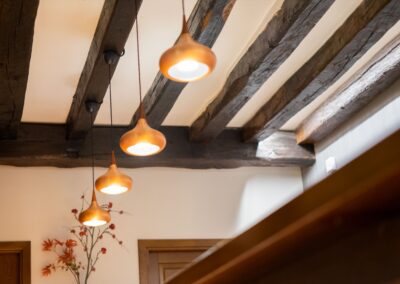 lamparas del techo del asador